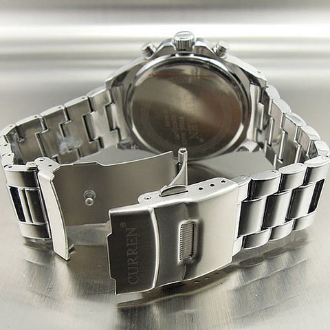 Silvery Impression Watch