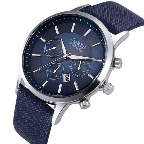 Aqua Metallic Watch